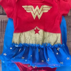 Family superhero costume set